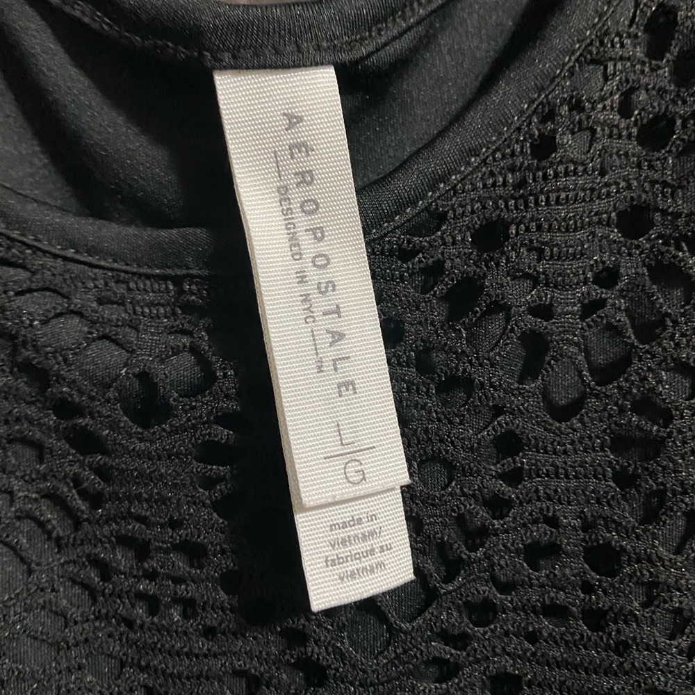 Large black Aeropostale dress